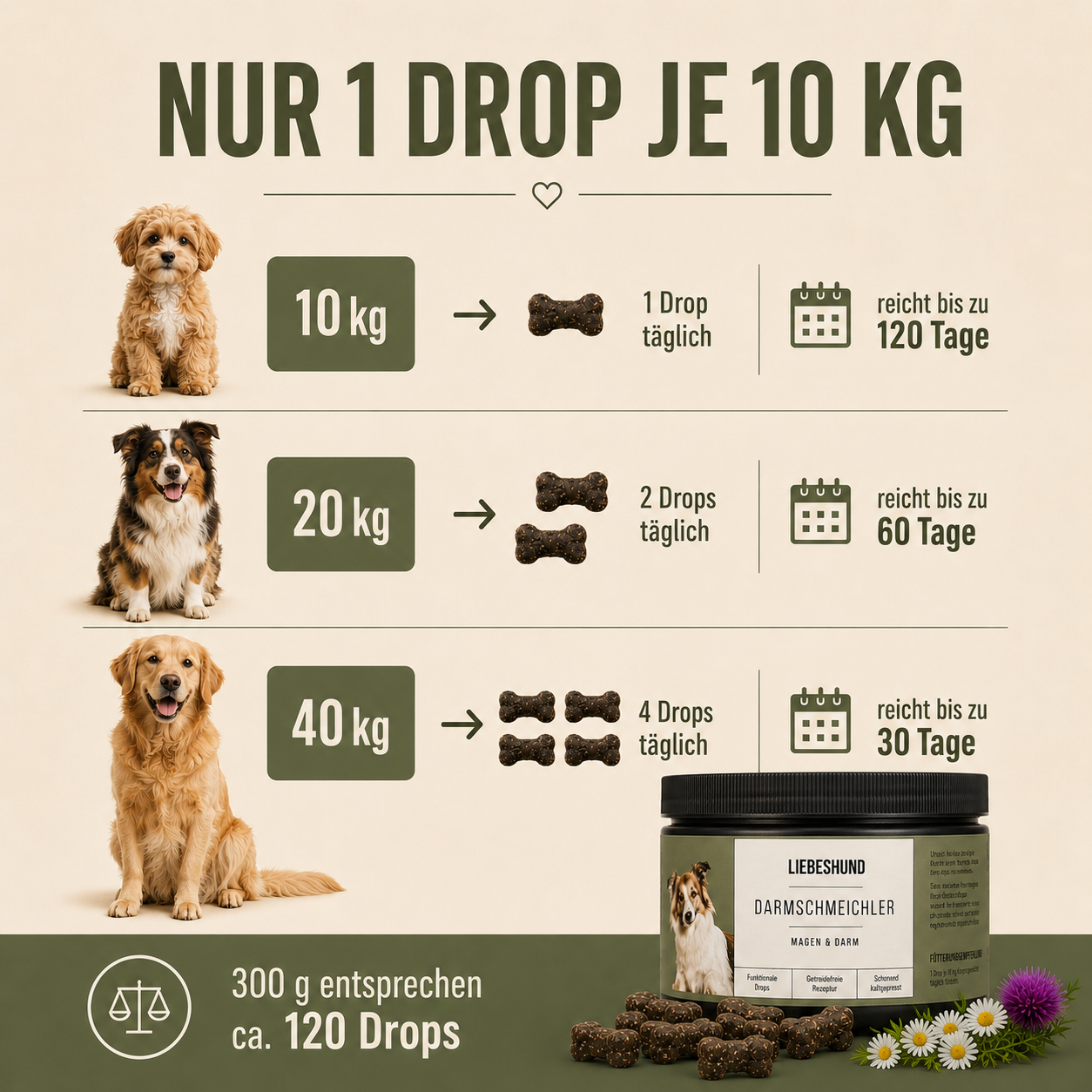 Funktionale Drops Darmschmeichler