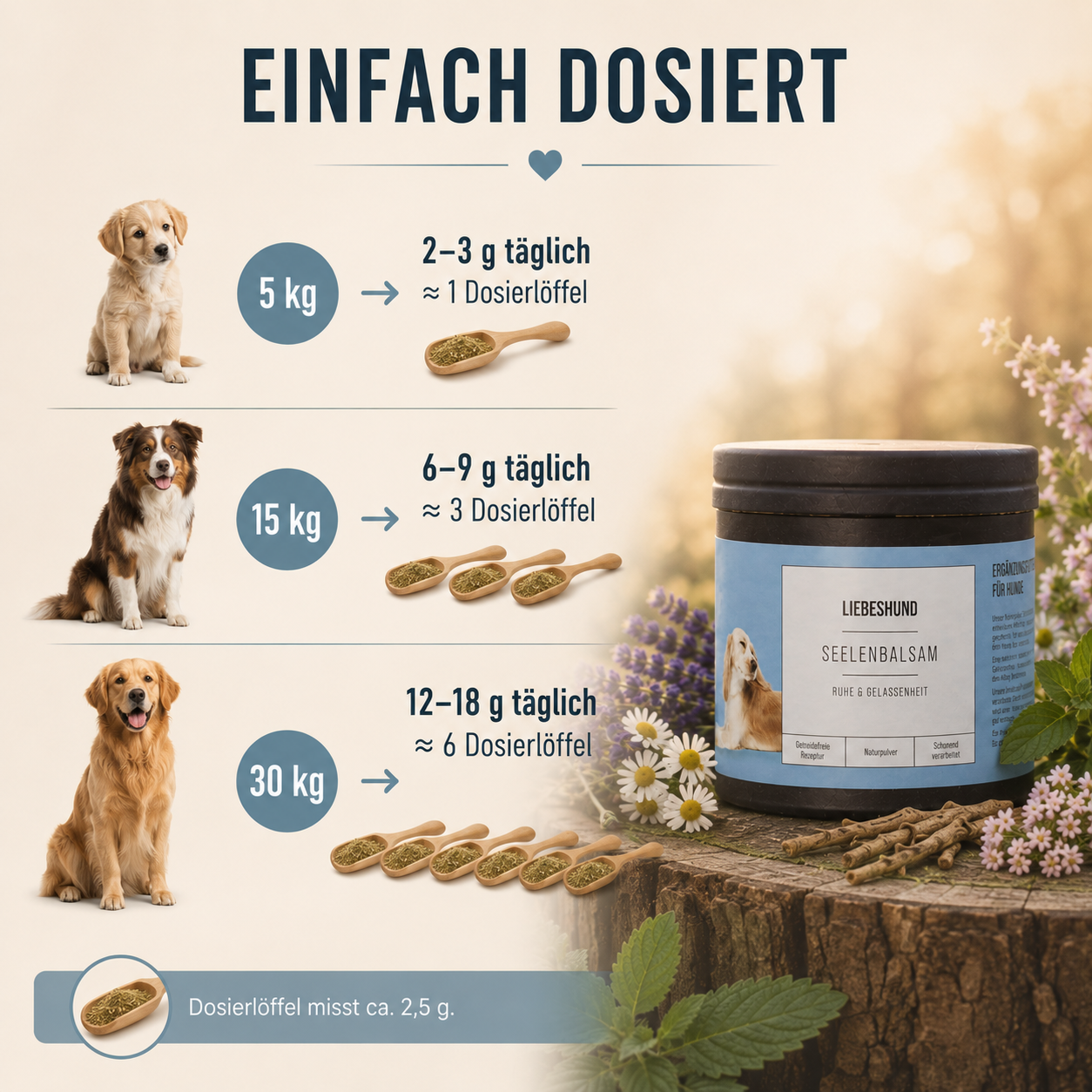 Naturpulver Seelenbalsam