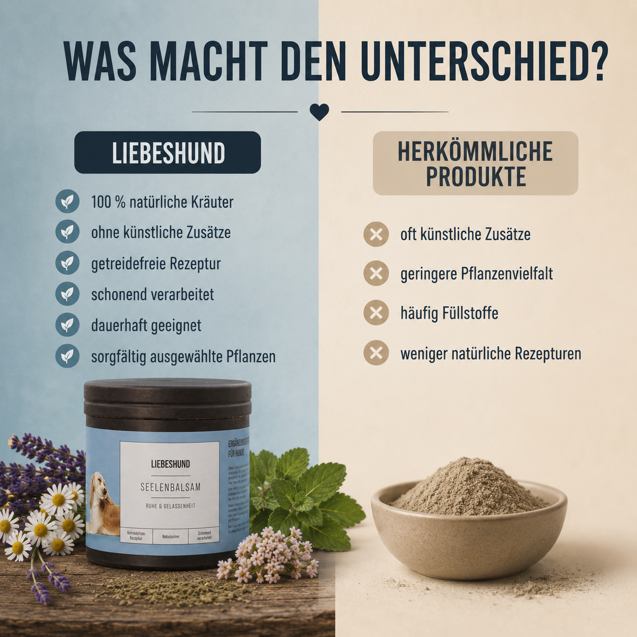 Naturpulver Seelenbalsam
