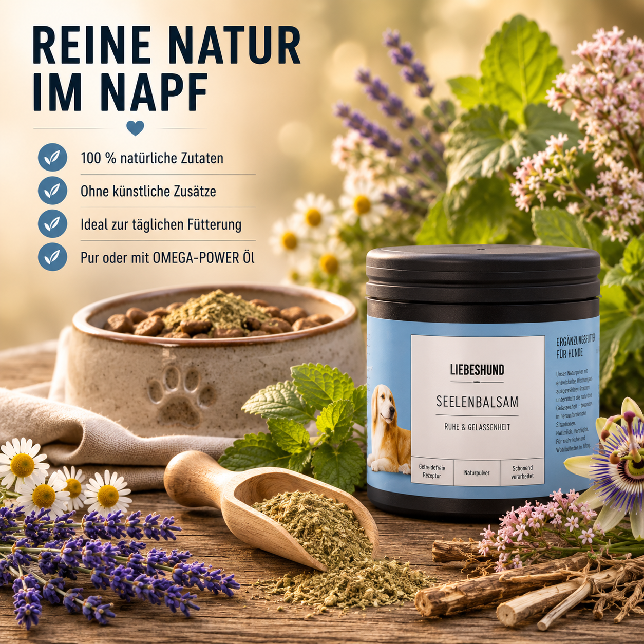 Naturpulver Seelenbalsam