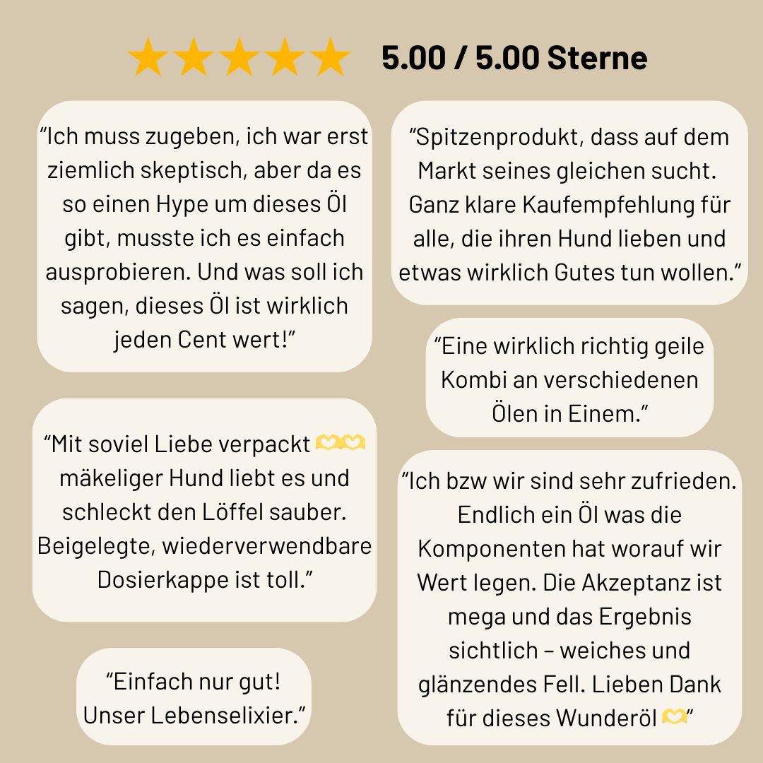 GRATIS Omega-Power Öl