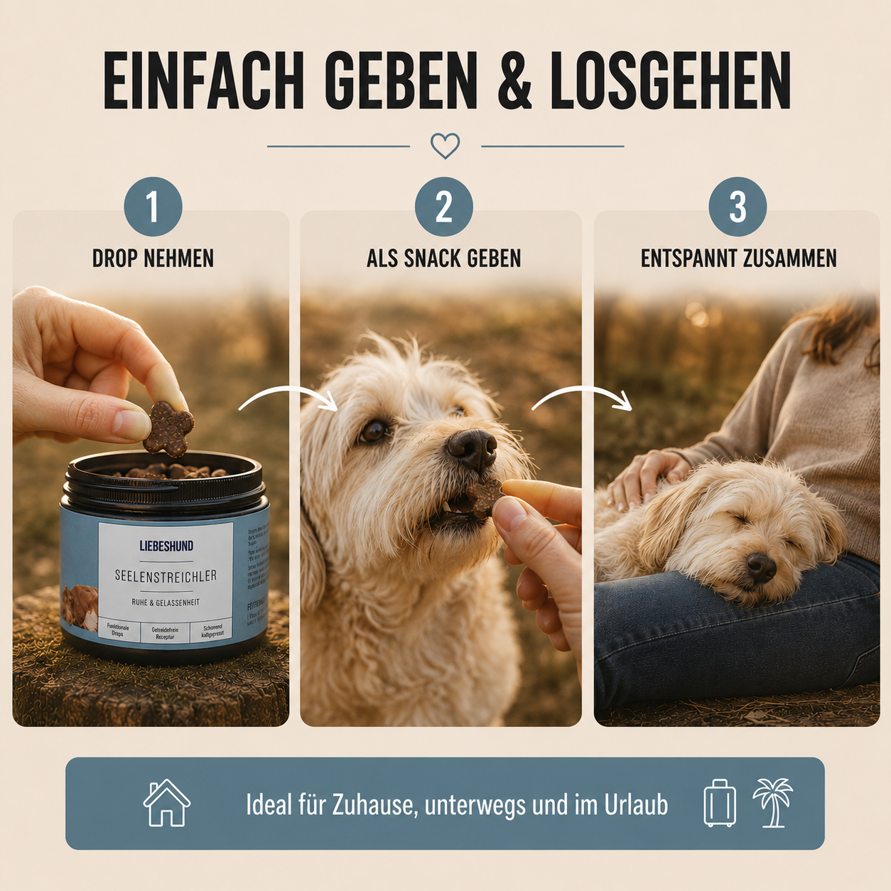 Funktionale Drops Seelenstreichler